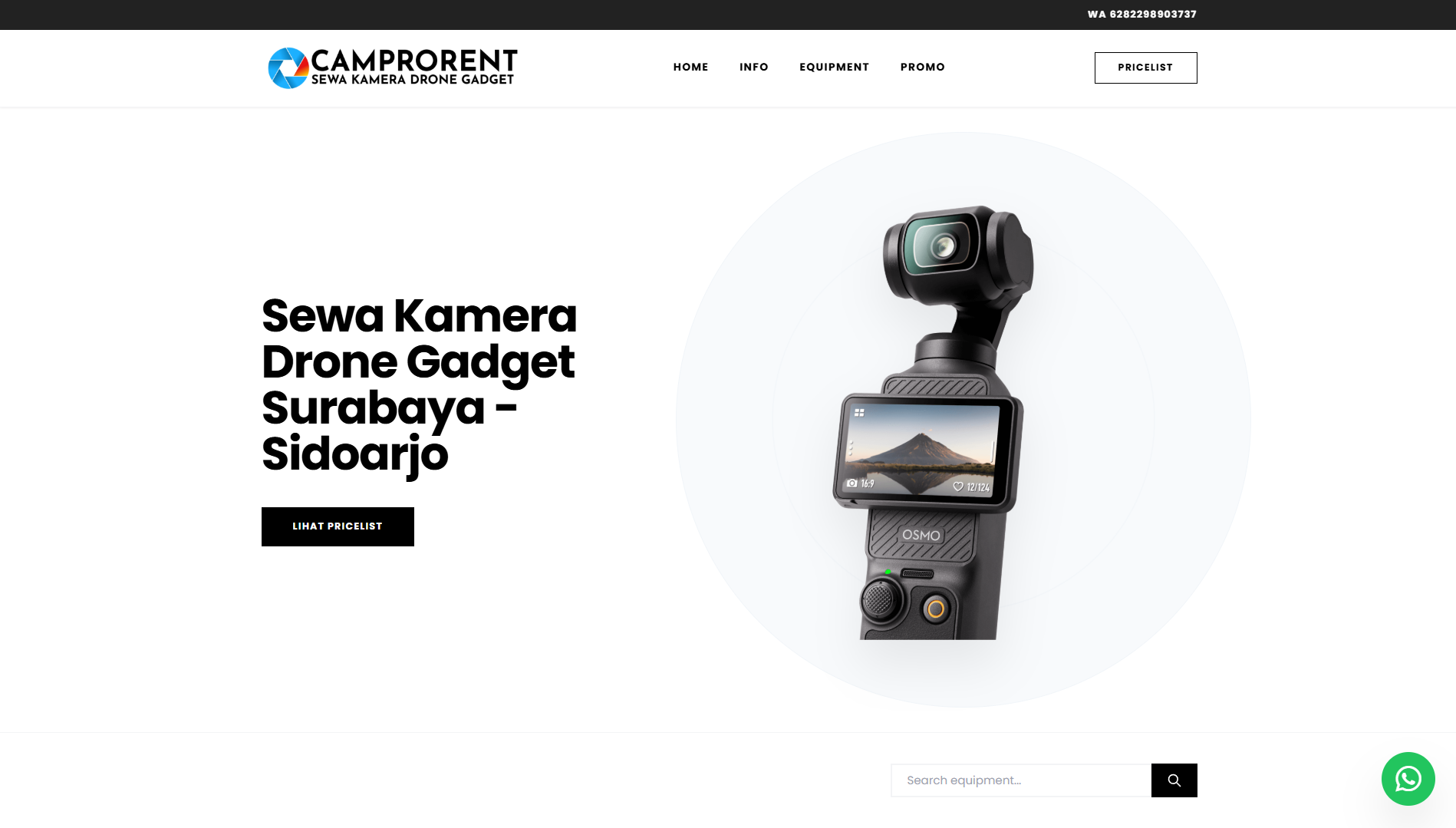 E-Katalog Rental Kamera